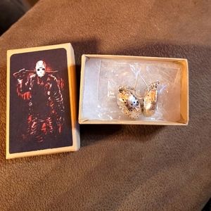 Friday the 13th Jason Earrings